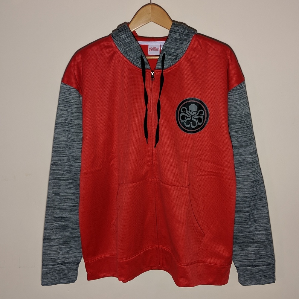 Official Marvel Avengers Hydra Zip Hoodie - XL